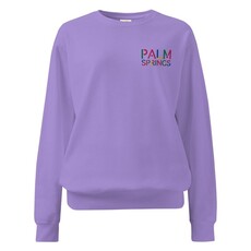 Peepa's 1980s Palm Springs Garmet Dyed Sweatshirt