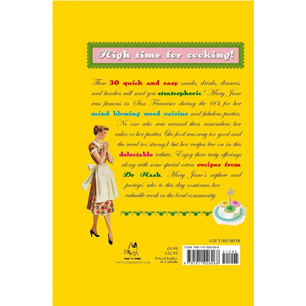 Simon & Schuster Mary Jane's Hash Brownies, Hot Pot, and Other Marijuana Munchies By Dr Hash