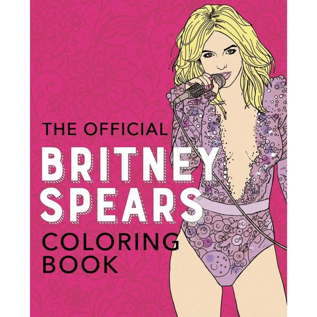 Simon & Schuster Official Britney Spears Coloring Circus Fantasy Edition