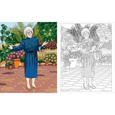 Simon & Schuster Golden Girls Color-By-Number By Editors of Thunder Bay Press