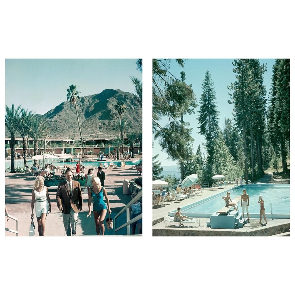 Abrams Poolside With Slim Aarons
