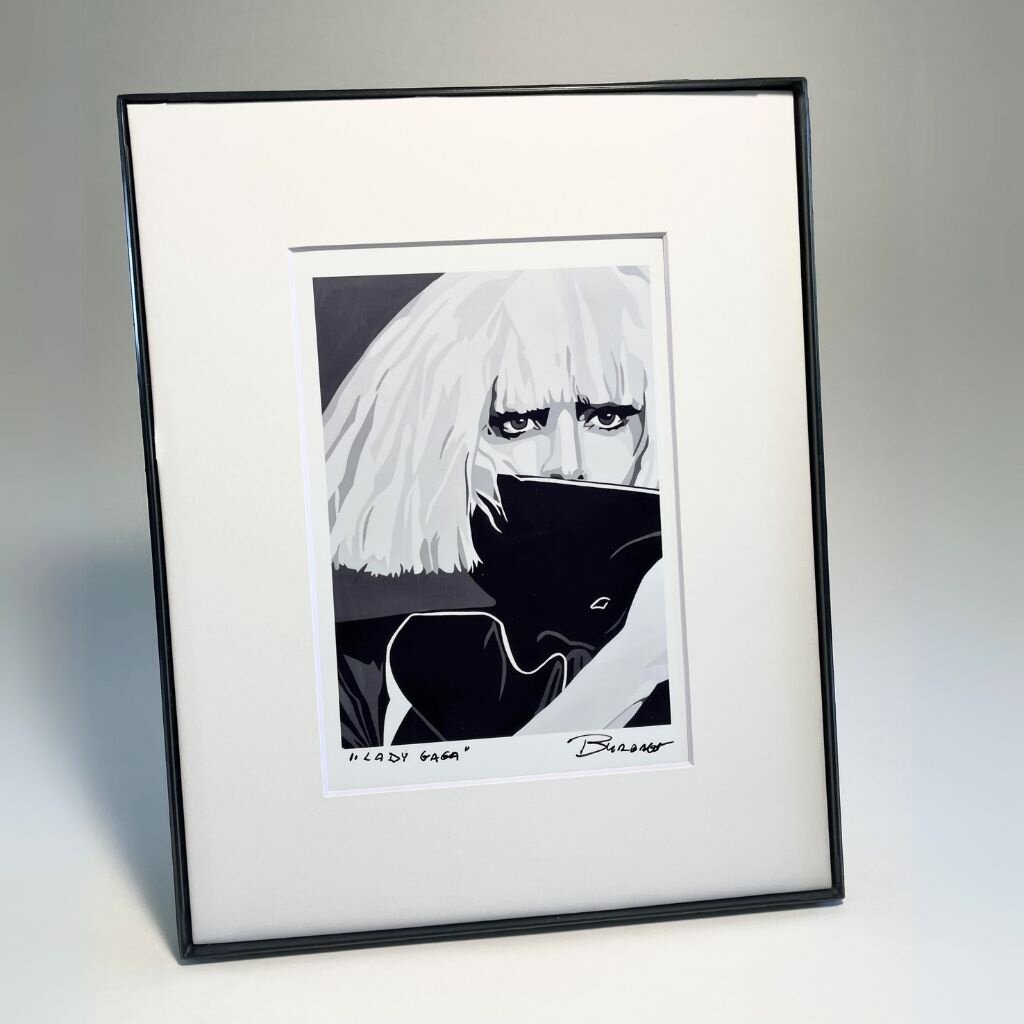ChrisBurbach Lady Gaga The Fame Monster Portrait
