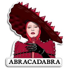 The Found Lady Gaga Abracadabra Sticker