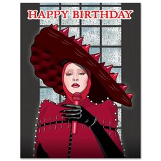 The Found Lady Gaga Abracadabra Birthday Card
