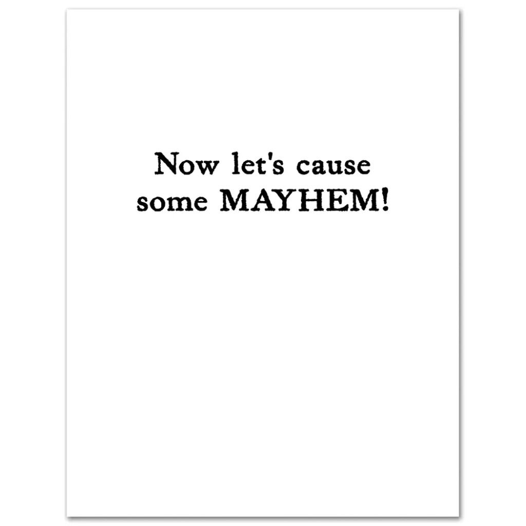 The Found Lady Gaga Abracadabra Birthday Card