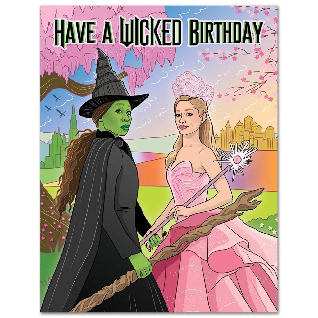 The Found Have a Wicked Birthday Card