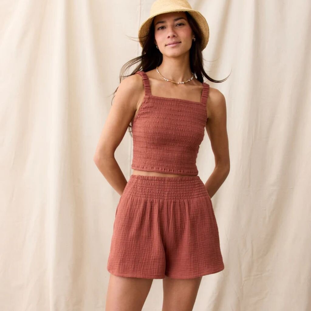 Marine Layer Cali Double Cloth Short