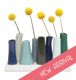 Chive Pooley Modern Bud Vase For Flowers Forest