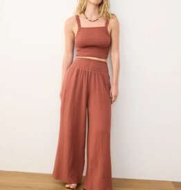 Marine Layer Sophia Double Cloth Palazzo Pant