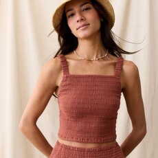 Marine Layer Lila Double Cloth Tank