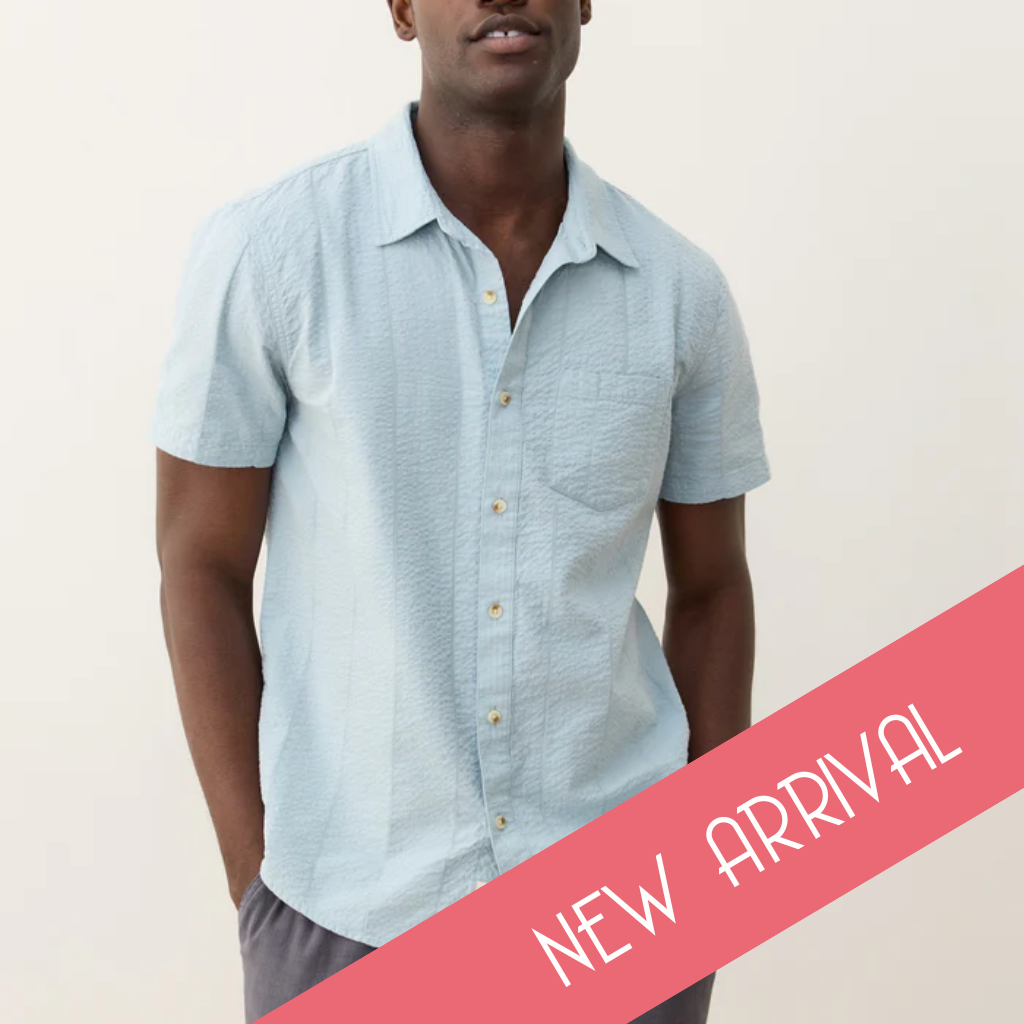 Marine Layer Seersucker Classic Shirt