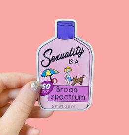 The Peach Fuzz Broad Spectrum Sticker