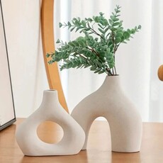 Breck & Fox Set of 2 Oblong Vases