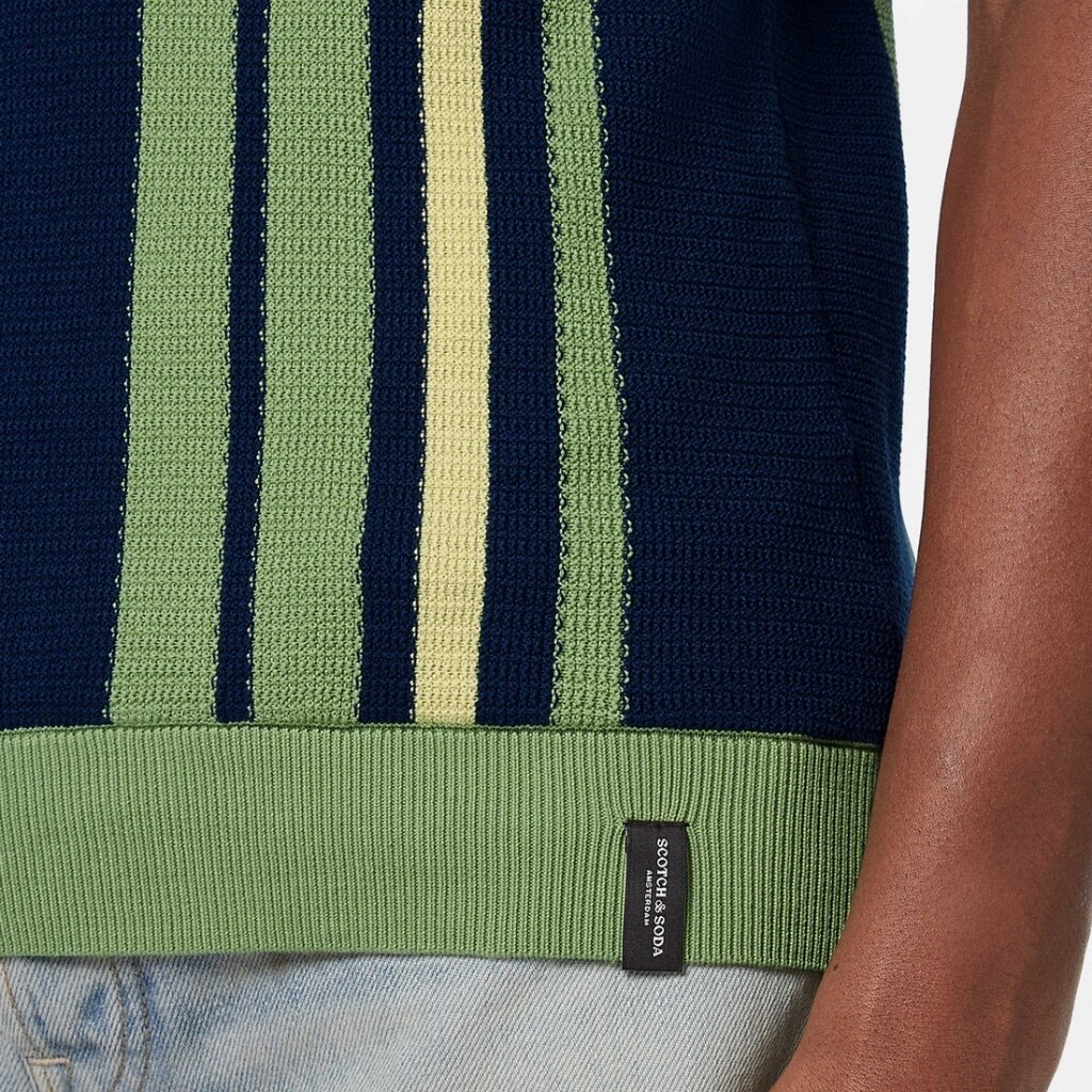 STRUCTURED KNITTED REGULAR FIT POLO