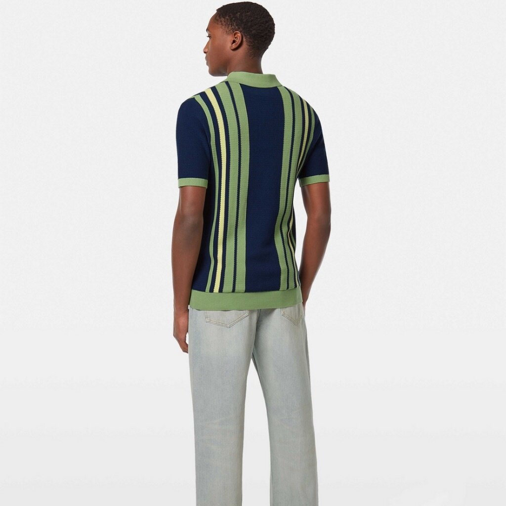 STRUCTURED KNITTED REGULAR FIT POLO