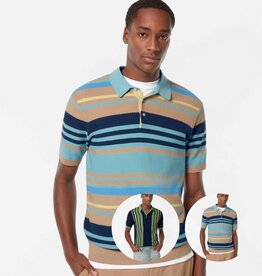 STRUCTURED KNITTED REGULAR FIT POLO