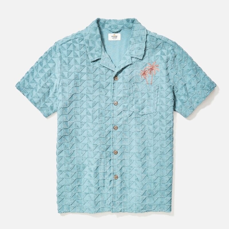 Marine Layer Towel Terry Resort Shirt