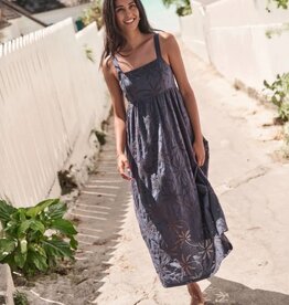 Marine Layer Rosette Eyelet Dress