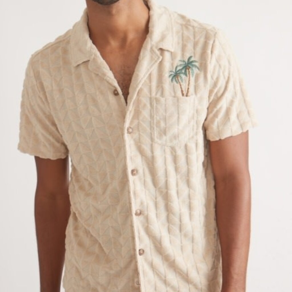 Marine Layer Towel Terry Resort Shirt
