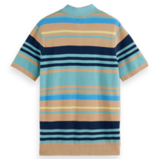 STRUCTURED KNITTED REGULAR FIT POLO