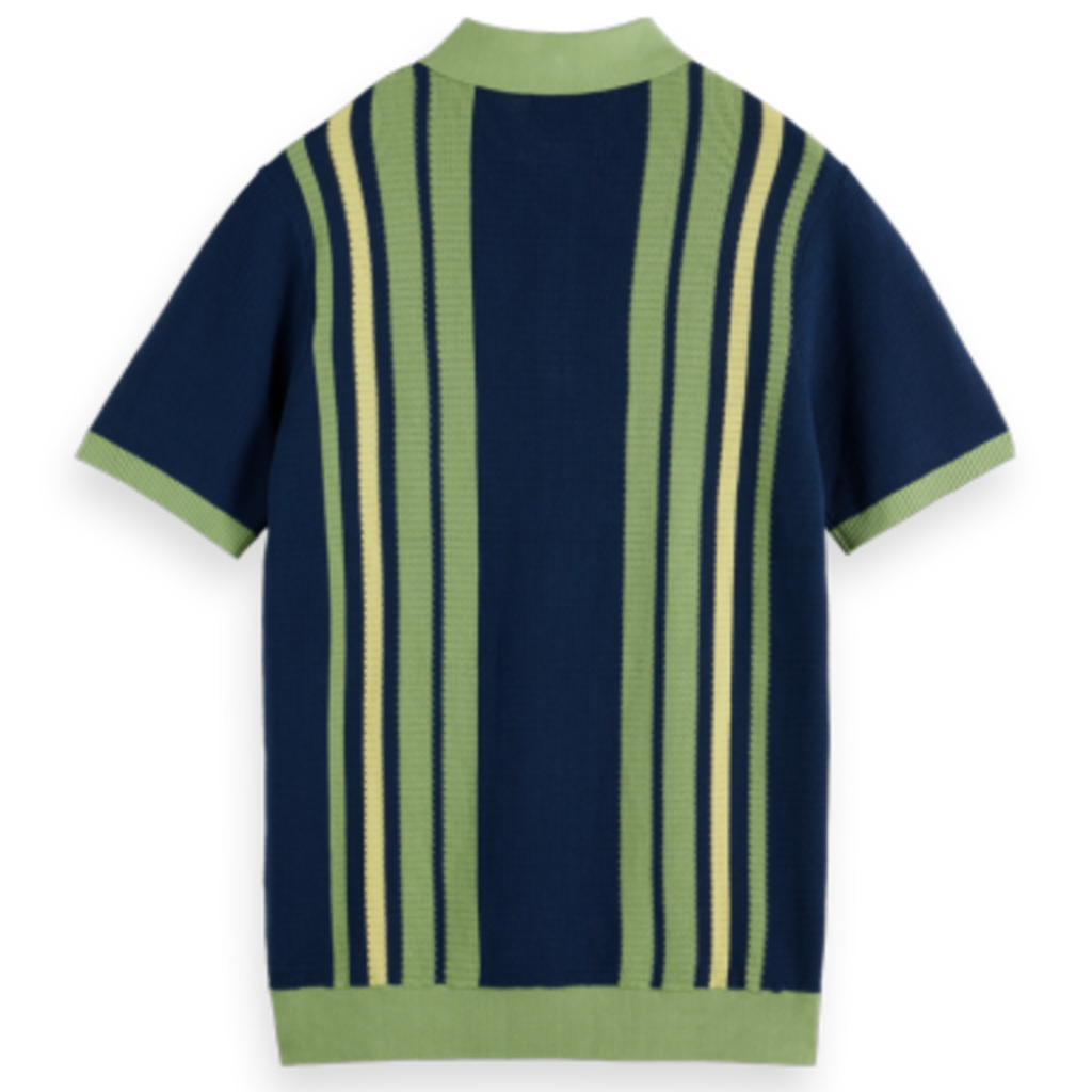 STRUCTURED KNITTED REGULAR FIT POLO