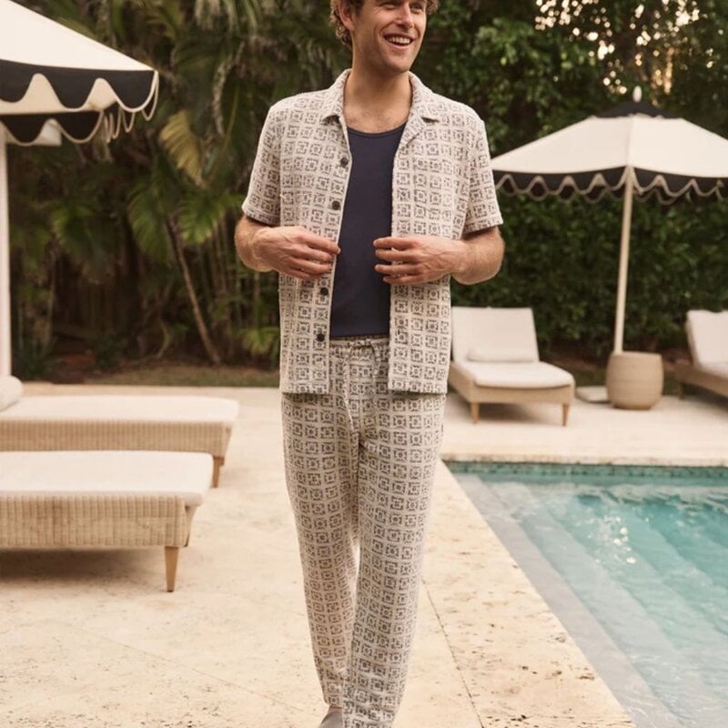 Marine Layer Archive Cam Jacquard Pant