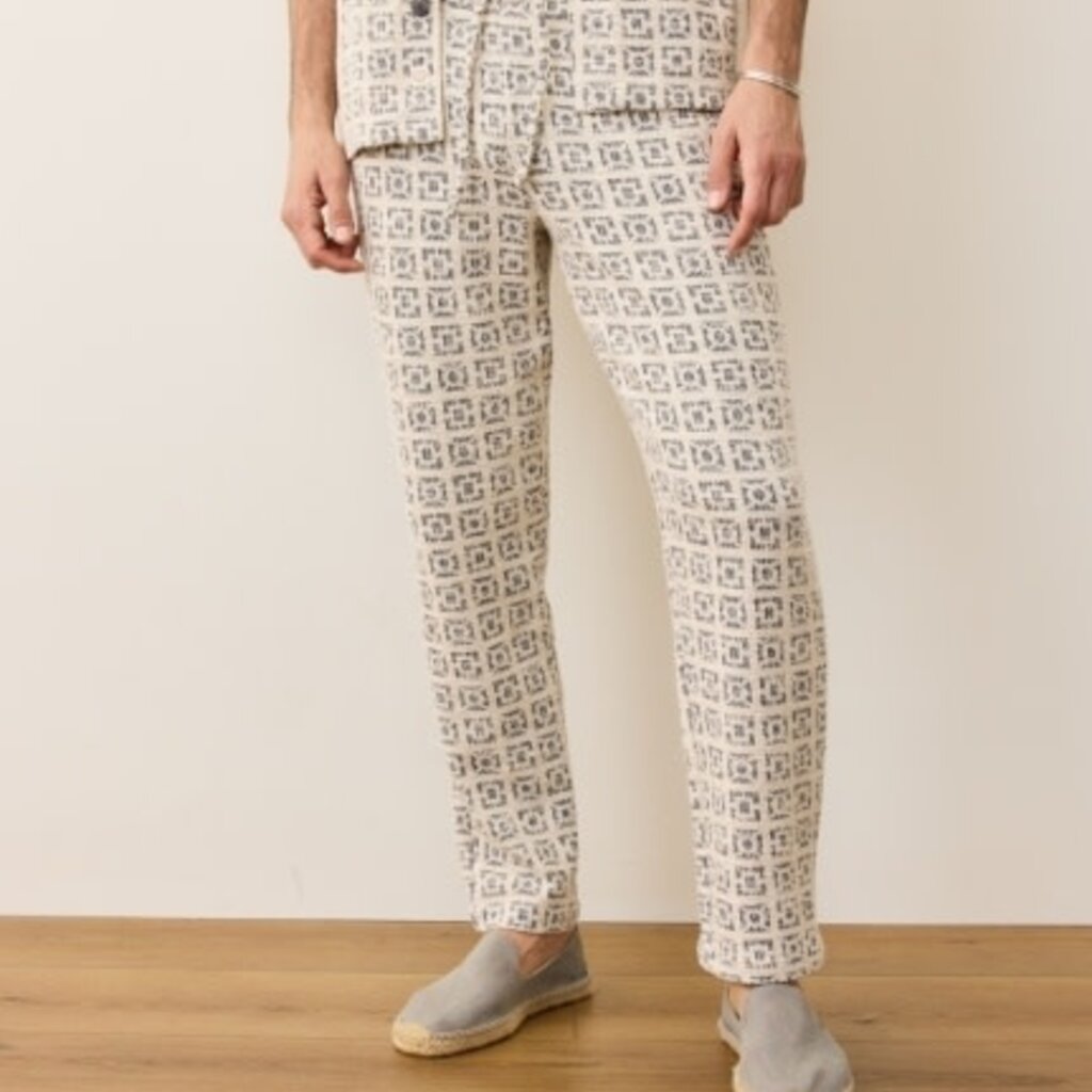 Marine Layer Archive Cam Jacquard Pant
