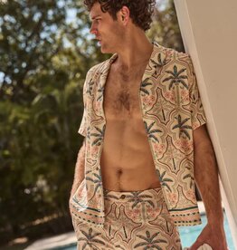 Marine Layer Archive Tencel Linen Resort Shirt