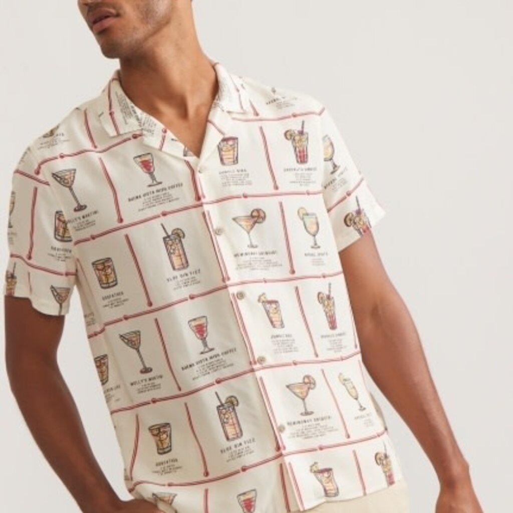 Marine Layer Archive Tencel Linen Resort Shirt