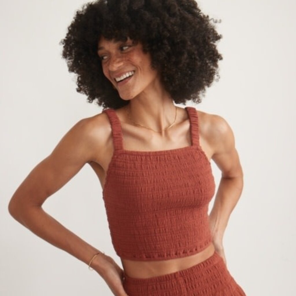 Marine Layer Lila Double Cloth Tank