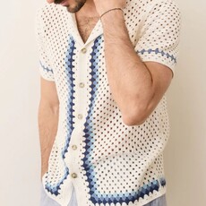 Marine Layer Archive Ace Crochet Resort Shirt