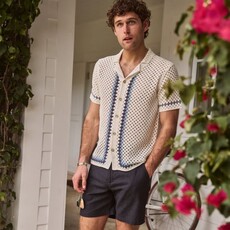 Marine Layer Archive Ace Crochet Resort Shirt