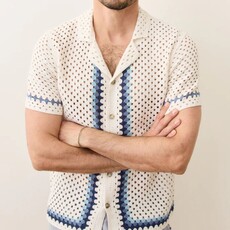 Marine Layer Archive Ace Crochet Resort Shirt