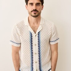 Marine Layer Archive Ace Crochet Resort Shirt
