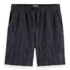 COTTON TERRY JACQUARD SHORTS