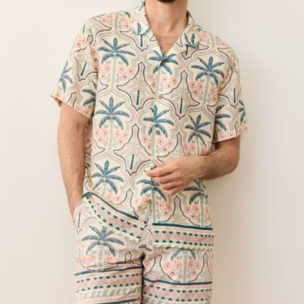 Marine Layer Archive Tencel Linen Resort Shirt