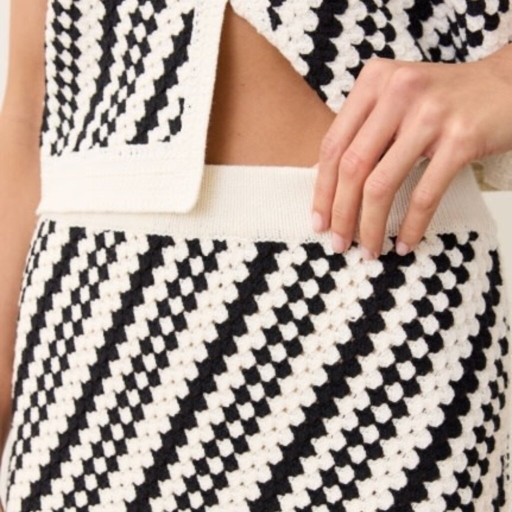 Marine Layer Archive Sands Sweater Skirt