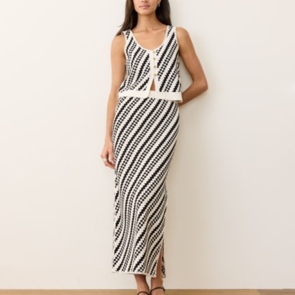 Marine Layer Archive Sands Sweater Skirt