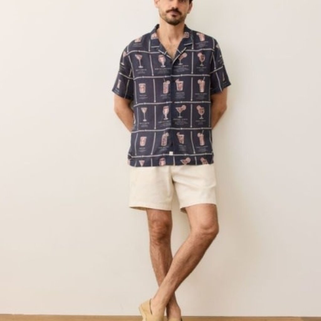 Marine Layer Archive Tencel Linen Resort Shirt