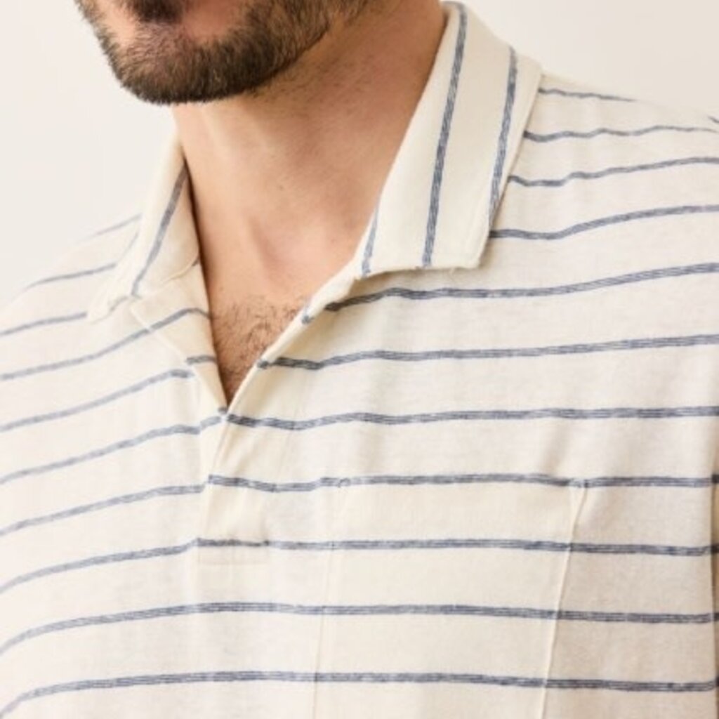 Marine Layer Hemp Cotton Polo