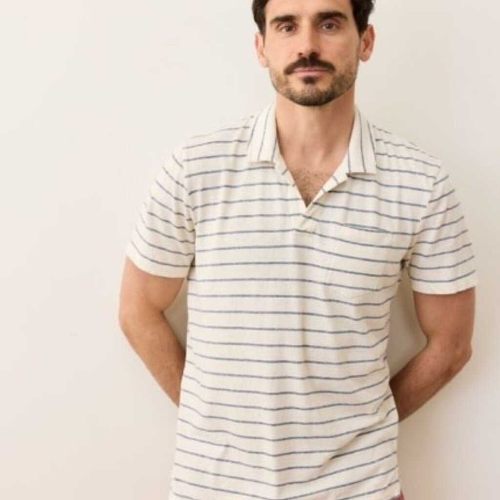 Marine Layer Hemp Cotton Polo