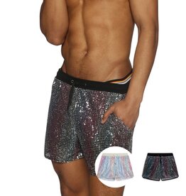 Parke & Ronen PR25 Funfetti Sequin Short