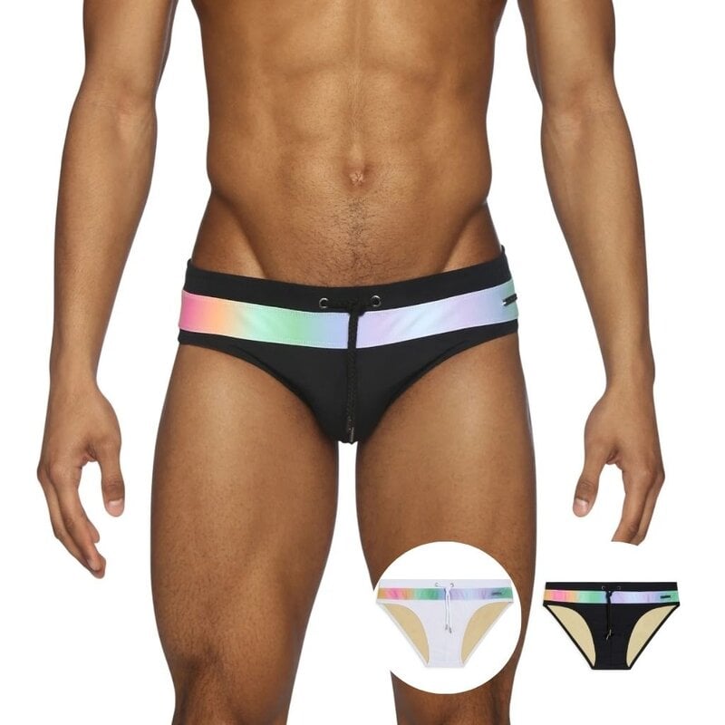 Parke & Ronen PR25 Pride Edition Color Block Meridian Bikini