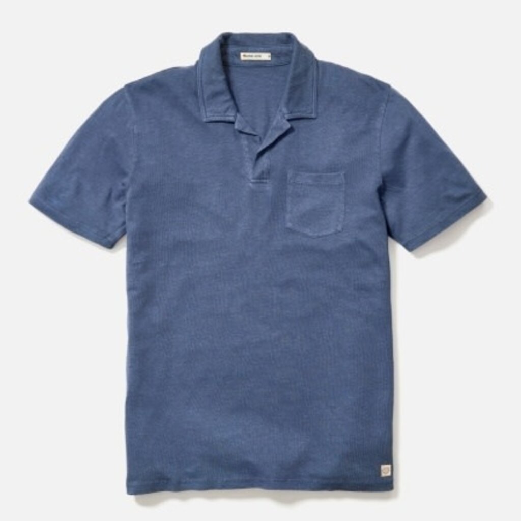 Marine Layer Hemp Cotton Polo