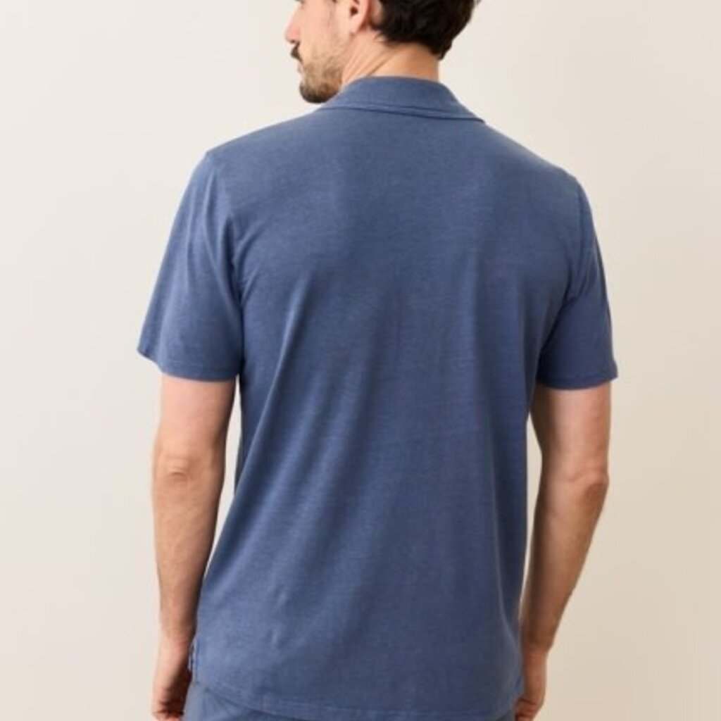Marine Layer Hemp Cotton Polo