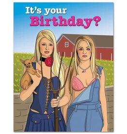 The Found The Simple Life Thats Hot Birthday Card