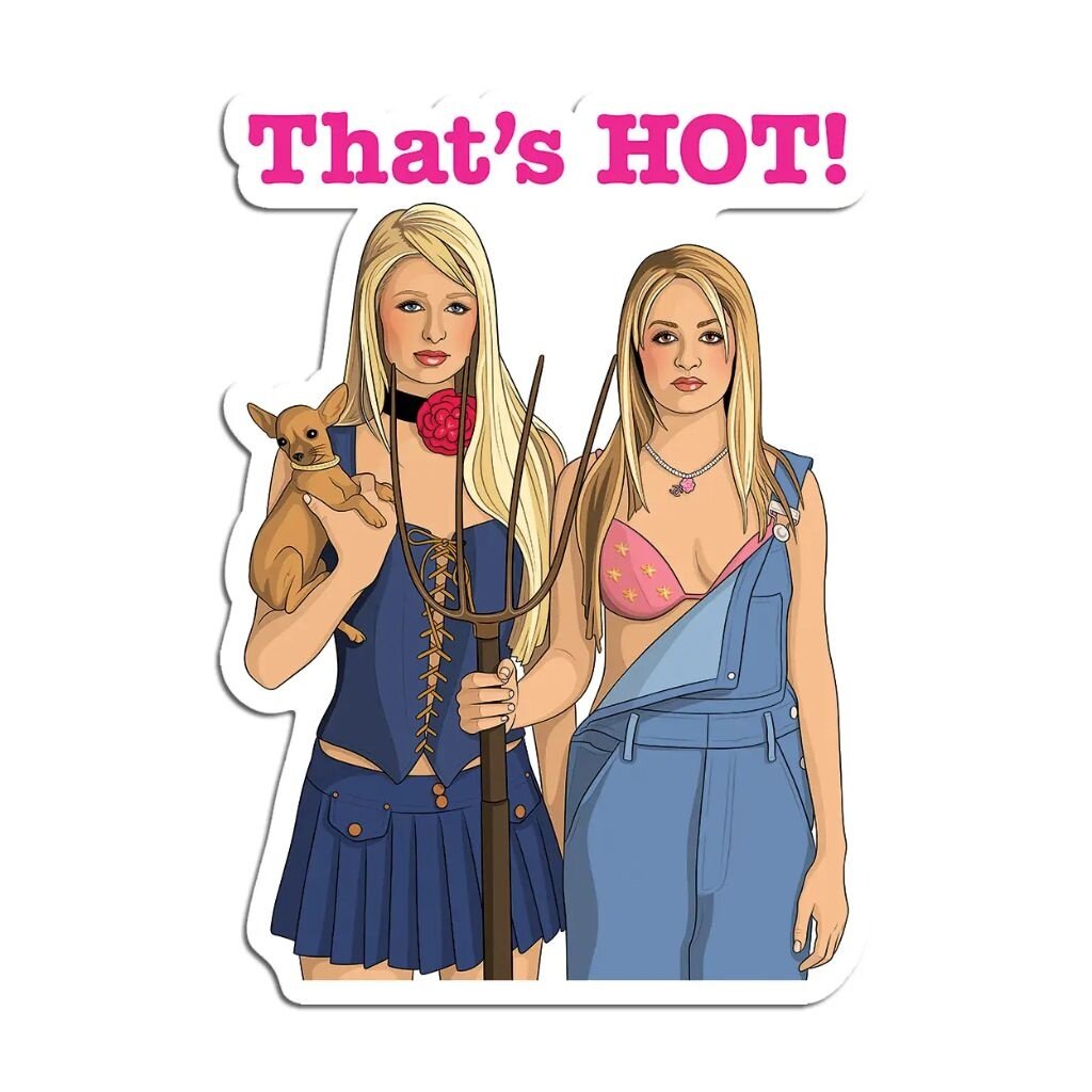 The Found The Simple Life Thats Hot Sticker