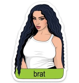 The Found Charlie XCX Brat Sticker