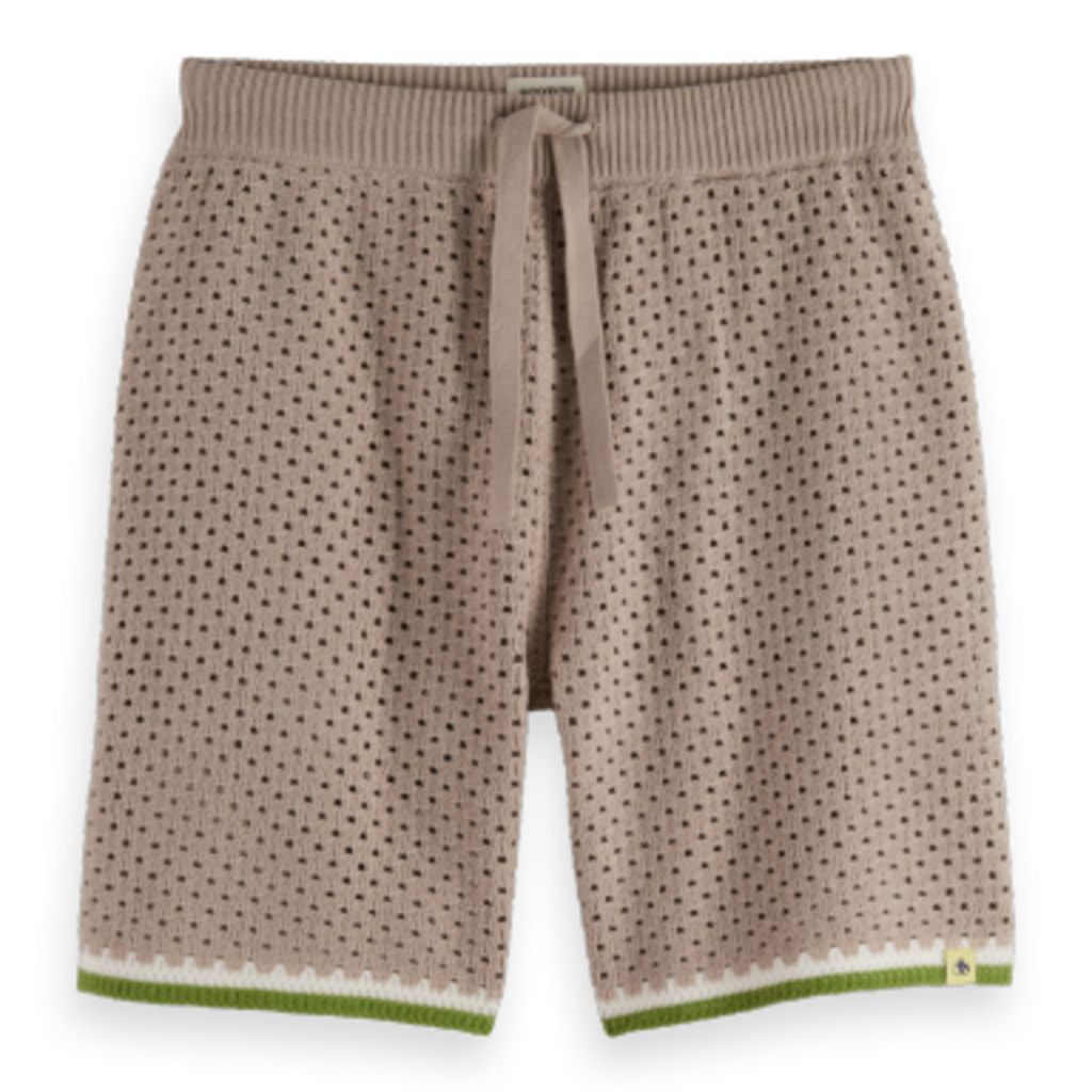 CROCHET KNITTED SHORT