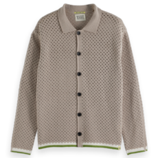 CROCHET LONG-SLEEVED SHIRT